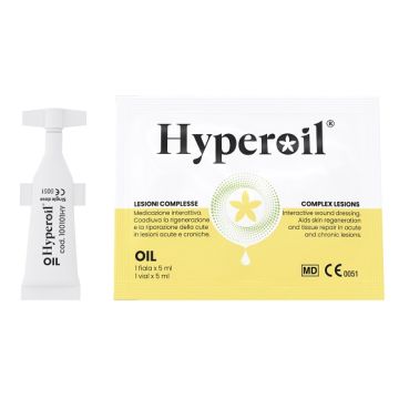 Hyperoil olio fiala 5 ml lesioni complesse