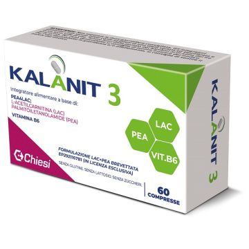 Kalanit 3 60 compresse da 1475 mg senza glutine, senza lattosio, senza zuccheri