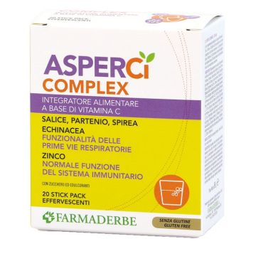 Asper ci complex 20 stick pack effervescenti 4,4 g