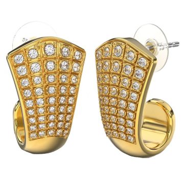 Bjt360 orecchino alaric gold plated