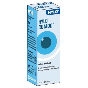 Gocce oculari hylo comod ialuronato di sodio 2 mg/ml 10 ml