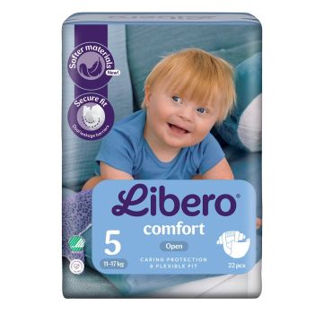 Libero comfort 5 11-17kg 22 pezzi